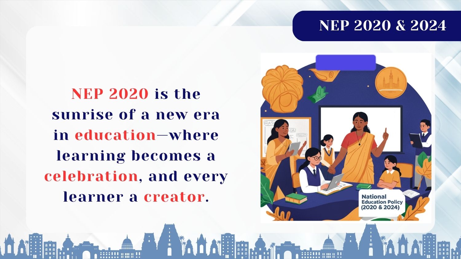 Teacher Training for NEP